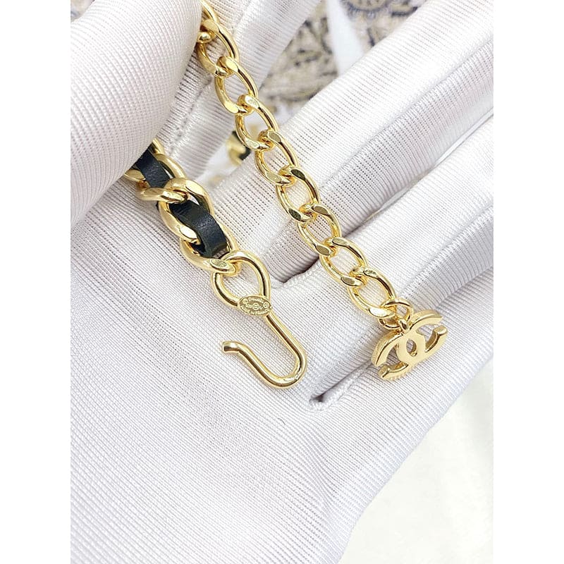 18K Chanel 1995 Rhinestone Necklace