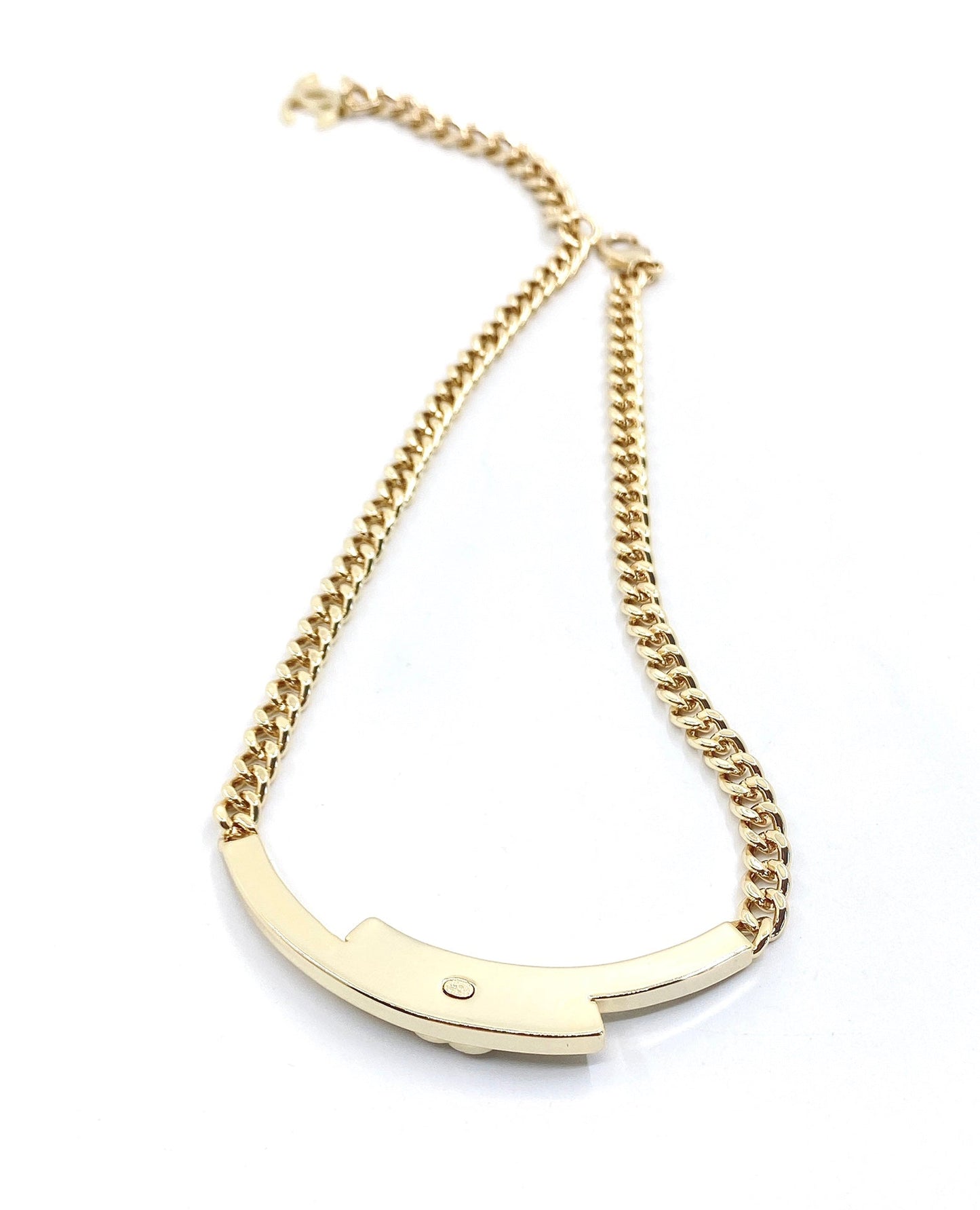 18K Chanel Diamonds Choker Necklace