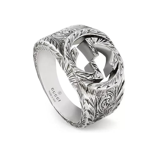 Double Gucci Interlocking Gucci Ring