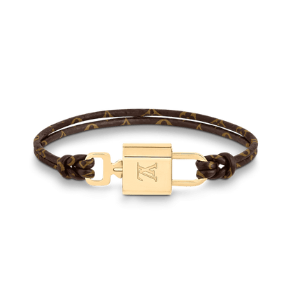 18K Louis Vuitton Lock It Again Bracelet