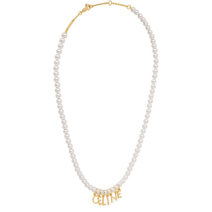 18K Celine Paris Pearl Necklace