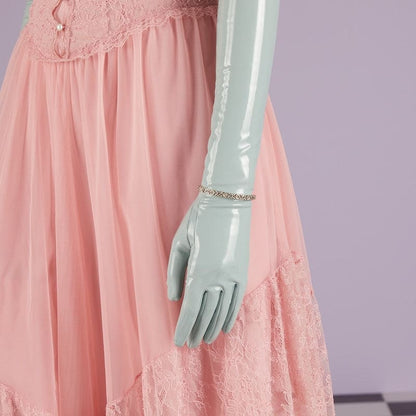 Double Gucci Interlocking Gucci Cuff With Flowers Bracelet