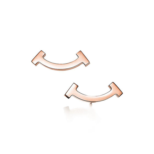18K Tiffany Smile Earrings