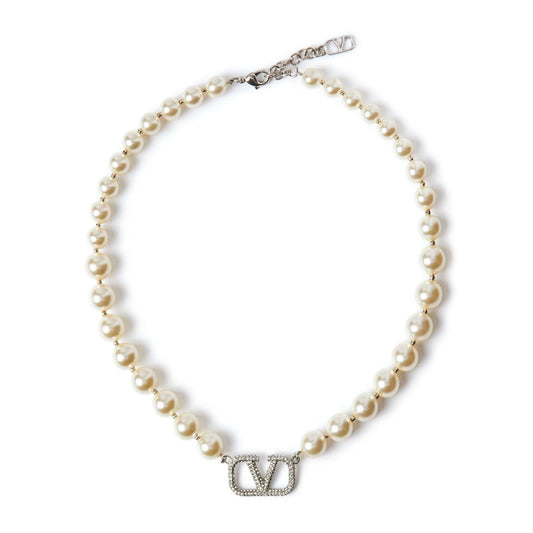 18K Valentino VLogo Signature Necklace