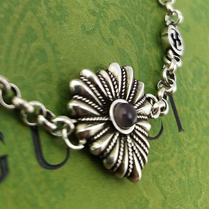 Double Gucci Interlocking Gucci Heart Bracelet