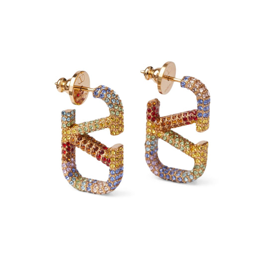 18K Valentino Valentino Signature Earrings