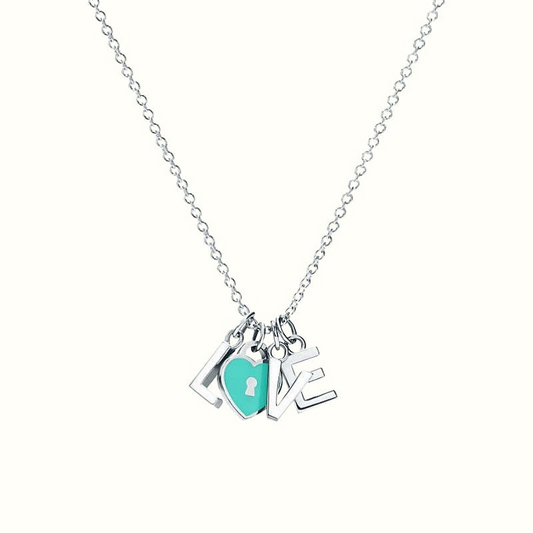 18K Tiffany Love Chain Necklace