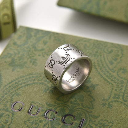 Double Gucci x Adidas Ring