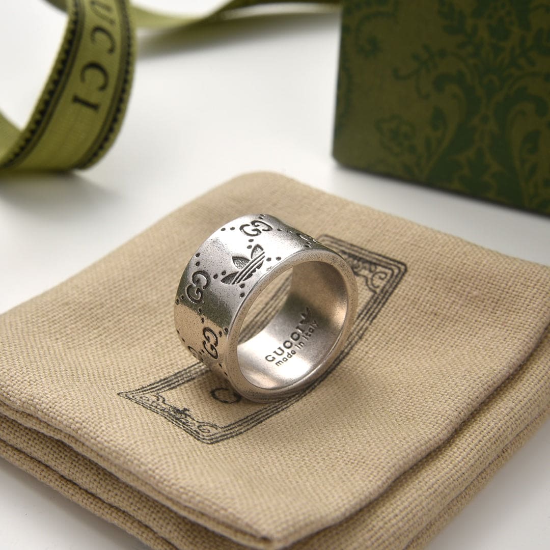 Double Gucci x Adidas Ring