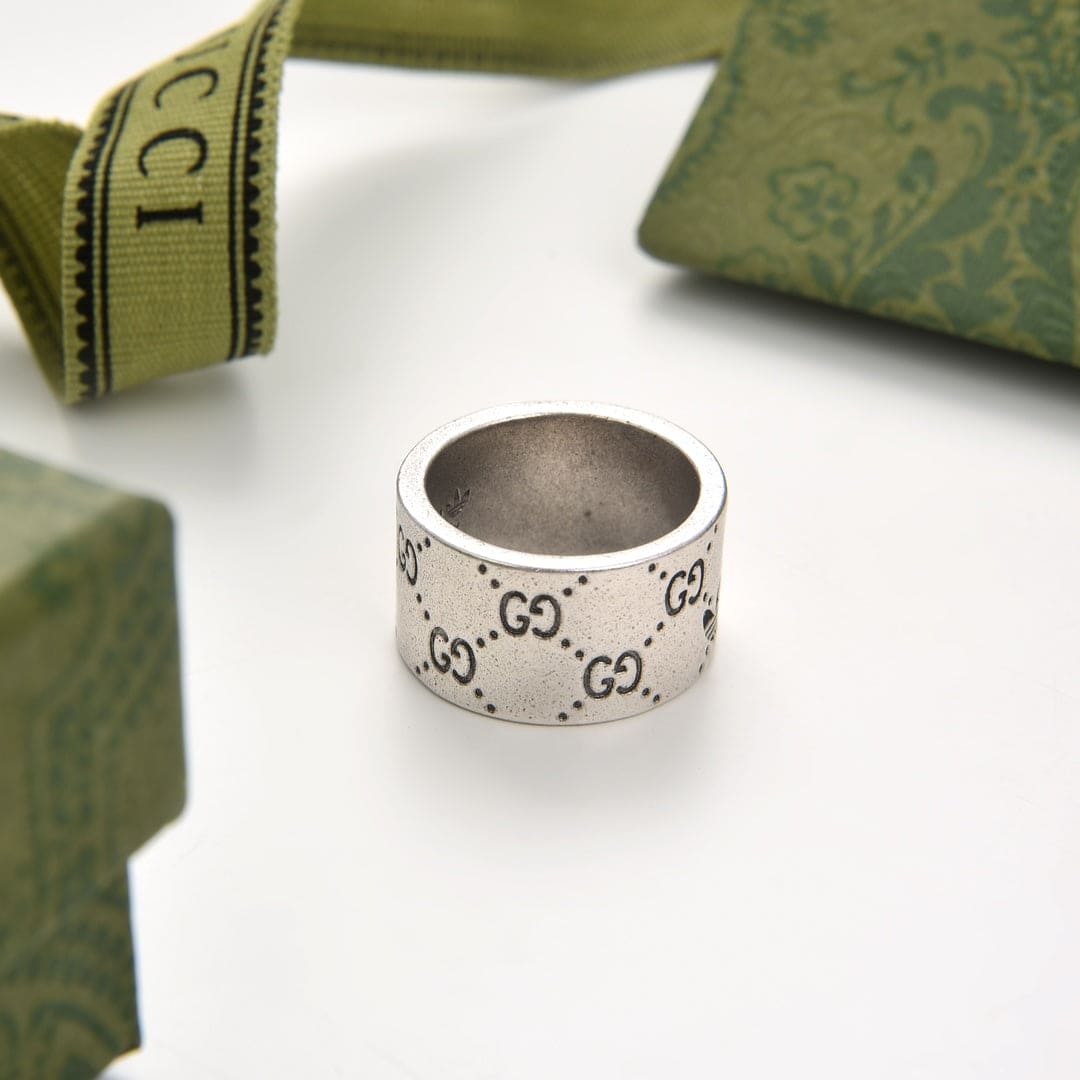 Double Gucci x Adidas Ring