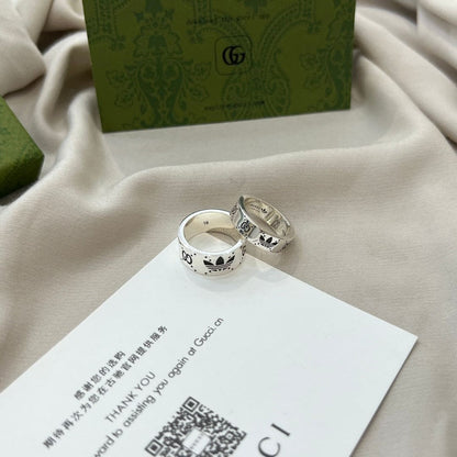 Double Gucci x Adidas Ring