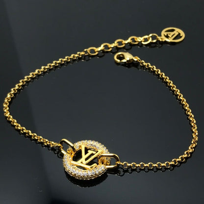 18K Louis Vuitton Vintage Diamonds Bracelet