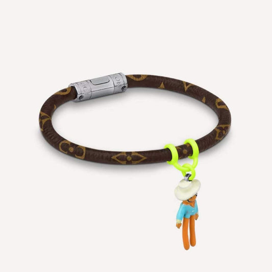 18K Louis Vuitton Hang It Mascot Bracelet
