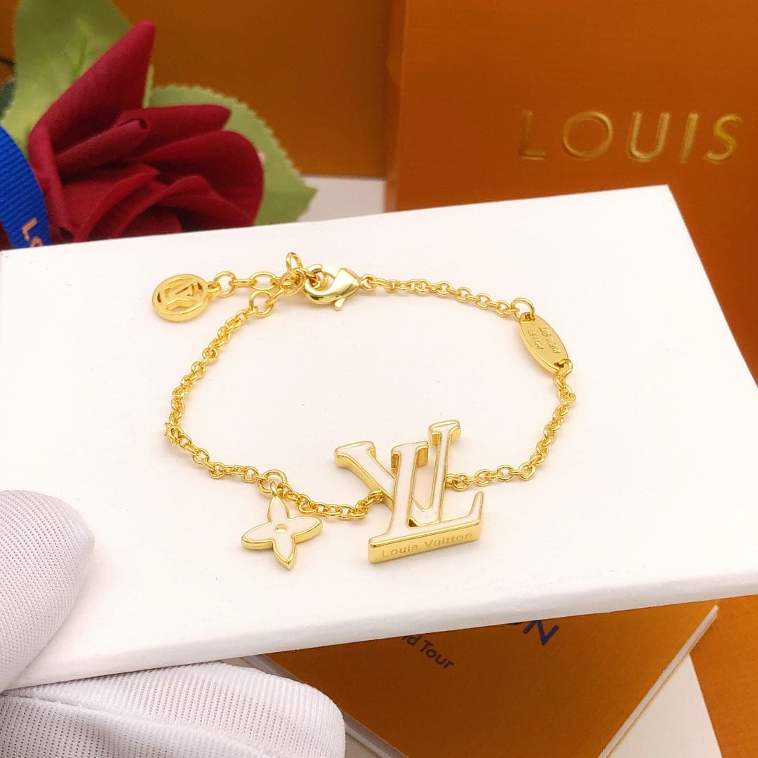 18K Louis Vuitton Iconic Enamel Bracelet