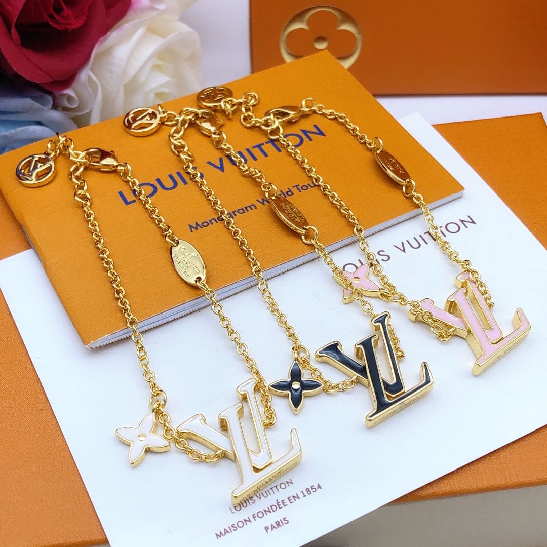 18K Louis Vuitton Iconic Enamel Bracelet