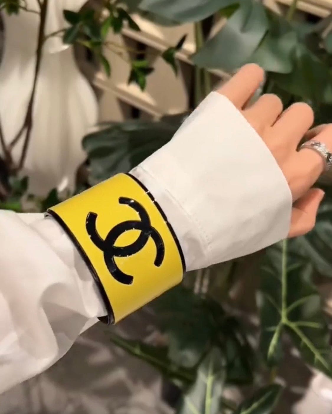 Chanel Yellow  Bracelet