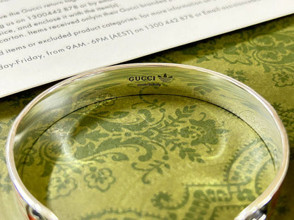 Double Gucci x Adidas Cuff Orange Bracelet