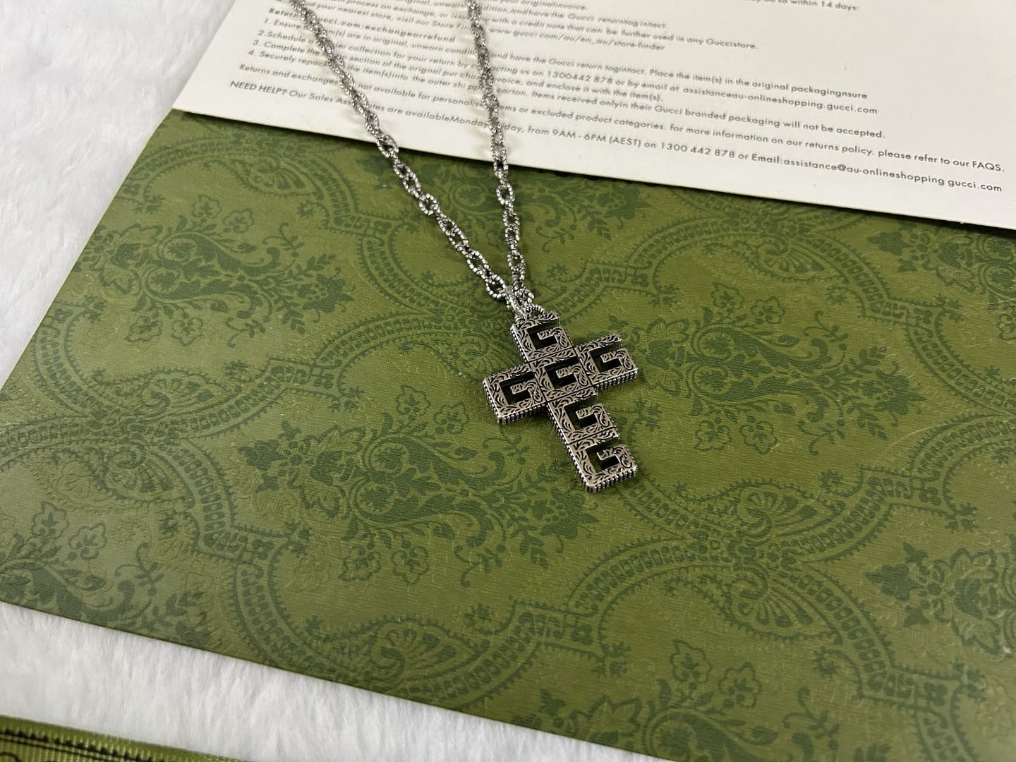 Double Gucci Necklace