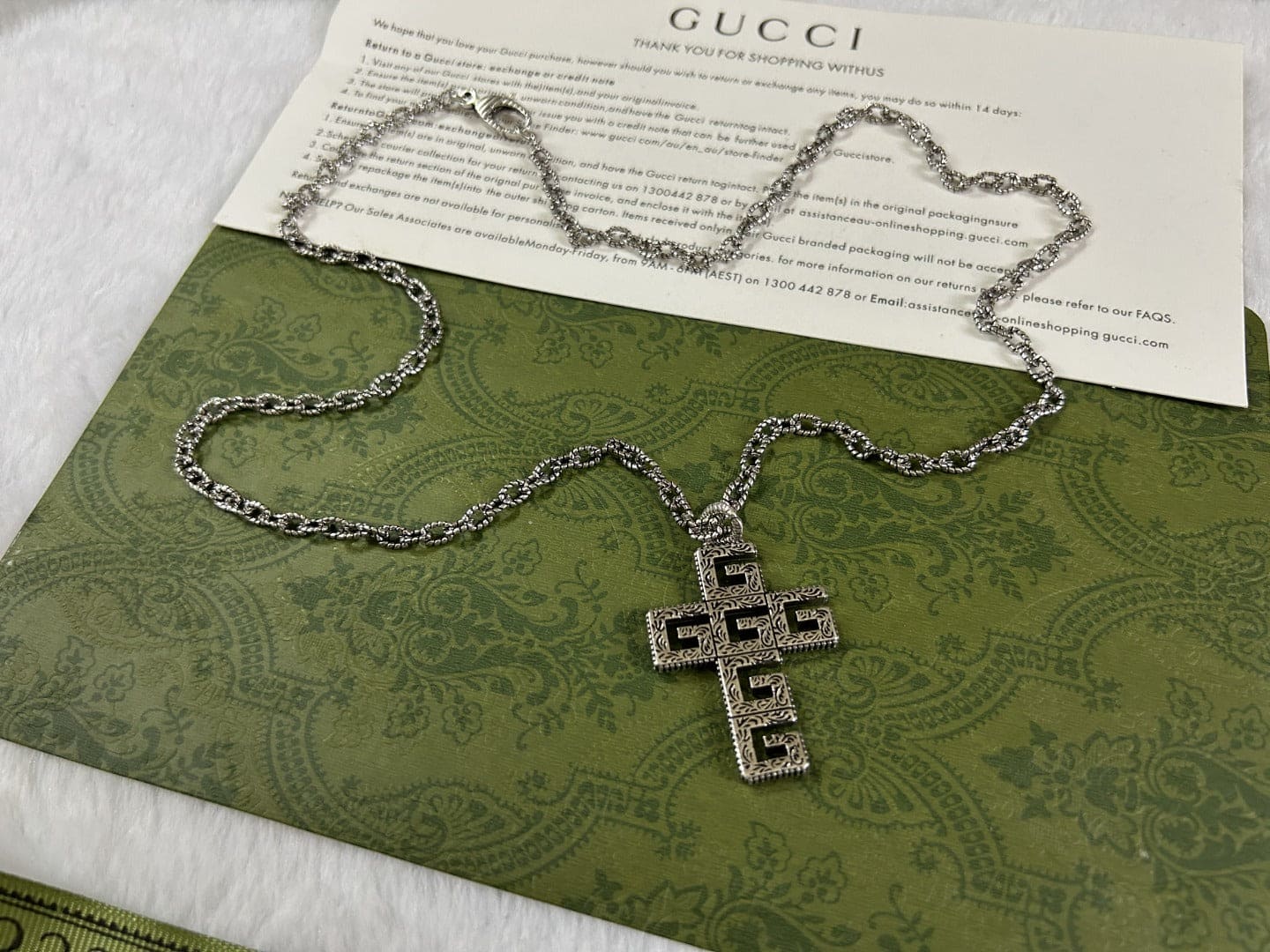 Double Gucci Necklace