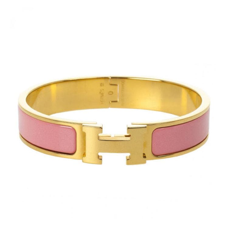 18K Clic Hermes Pink Bracelet