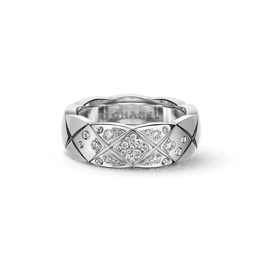 18K White Gold  Chanel Coco Crush Diamonds Ring