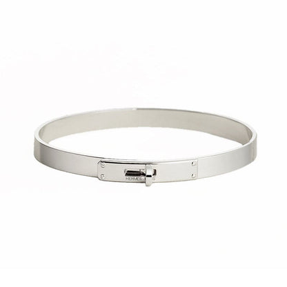 18K White Gold Kelly Hermes Bracelet