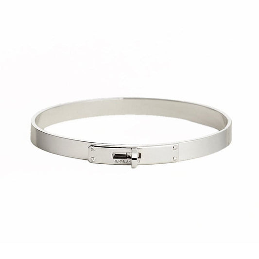 18K White Gold Kelly Hermes Bracelet