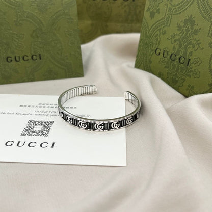 Double Gucci Marmont Bangle Bracelet