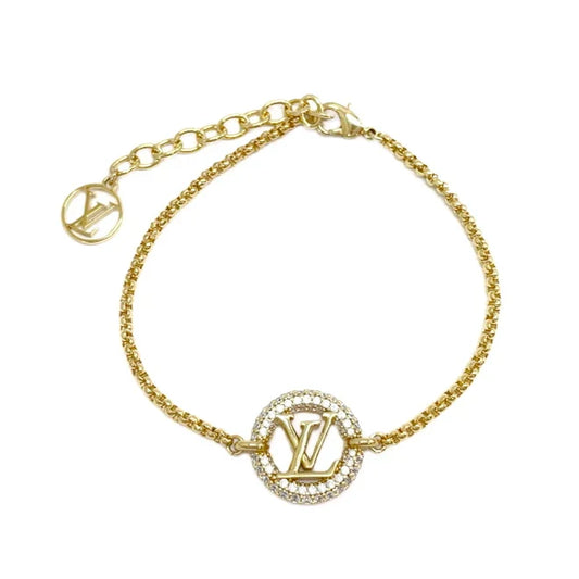 18K Louis Vuitton Vintage Diamonds Bracelet