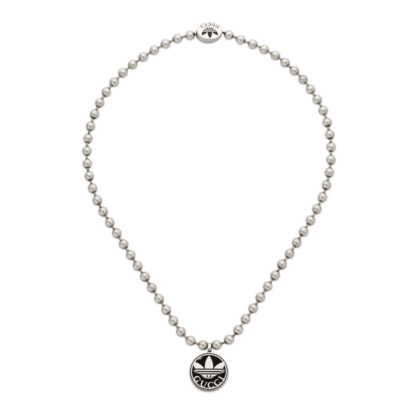 Double Gucci x Adidas Pendant Boule Necklace