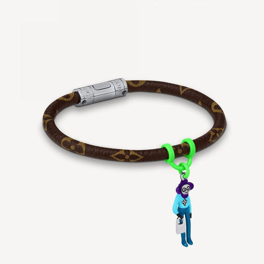 18K Louis Vuitton Hang It Mascot Bracelet