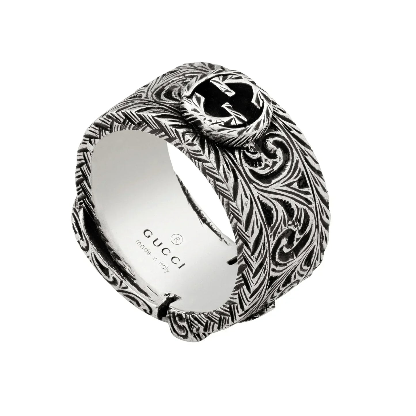 Double Gucci Garden Gatto Ring