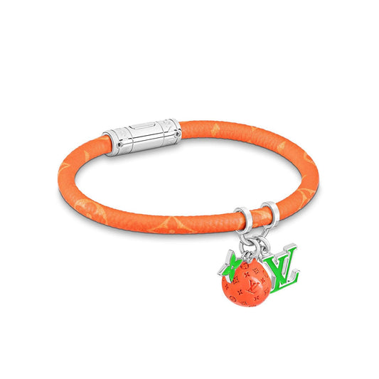 18K Louis Vuitton Hang It Fruits Orange Bracelet