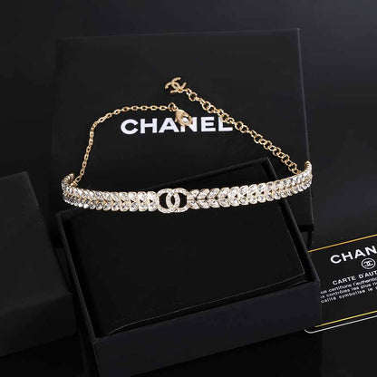 18K  Chanel Diamonds Choker Necklace