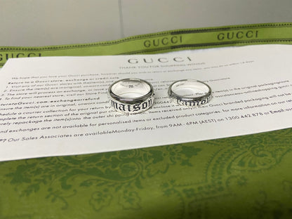 Double Gucci Maison de l'Amour Ring