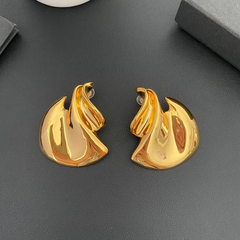18K YSL Gold Earrings