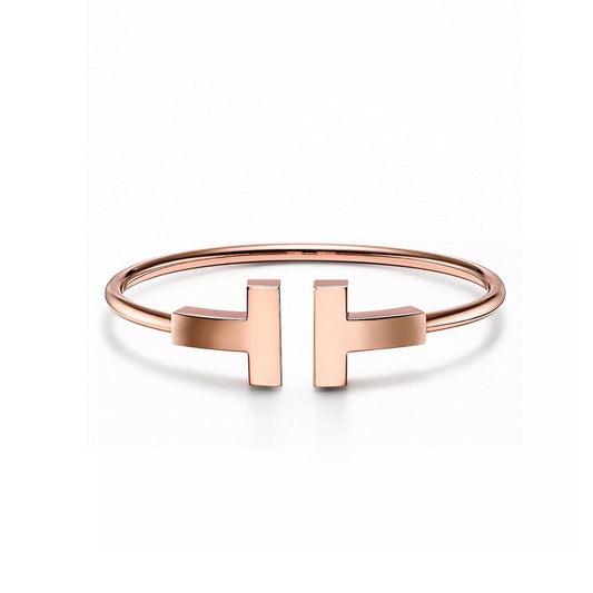 18K Tiffany Wire Bracelet