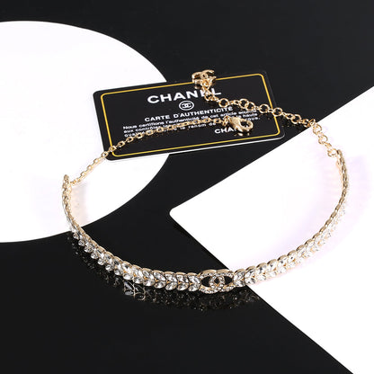18K  Chanel Diamonds Choker Necklace