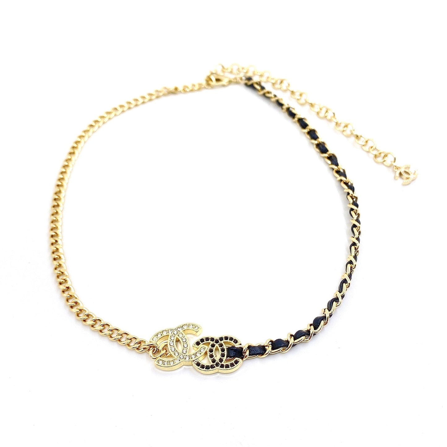 18K  Chanel Black & White Necklace