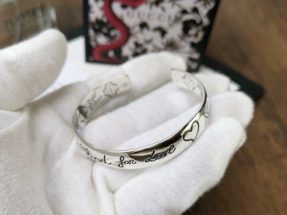 Double Gucci Blind For Love Bracelet