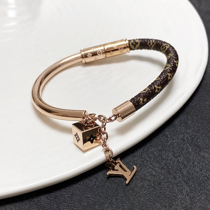 18K Louis Vuitton Dice Bracelet
