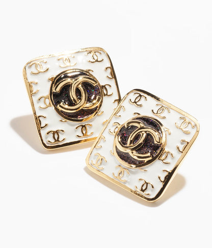 18K Vintage  Chanel Earrings
