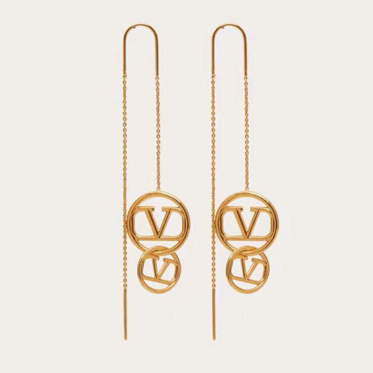 18K Valentino Long Earrings