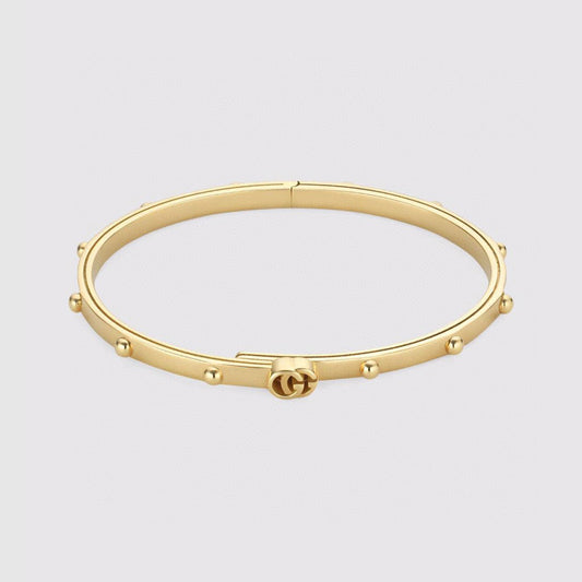 18K Double Gucci Running Gucci Bracelet