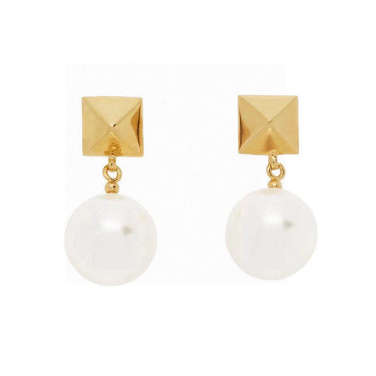 18K Valentino Pearl Earrings