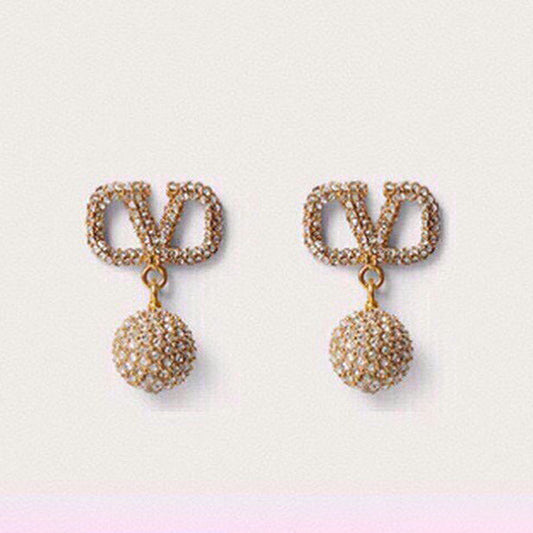 18K Valentino Diamonds Earrings