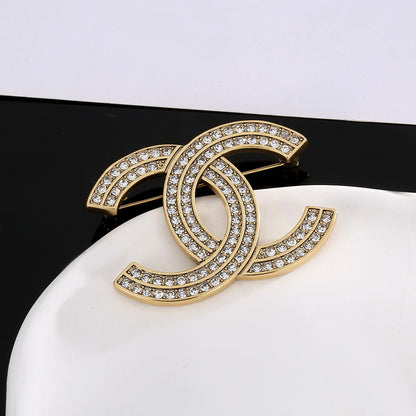 18K  Chanel Diamond Brooch