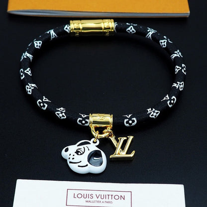 18K Louis Vuitton Animogram Bracelet