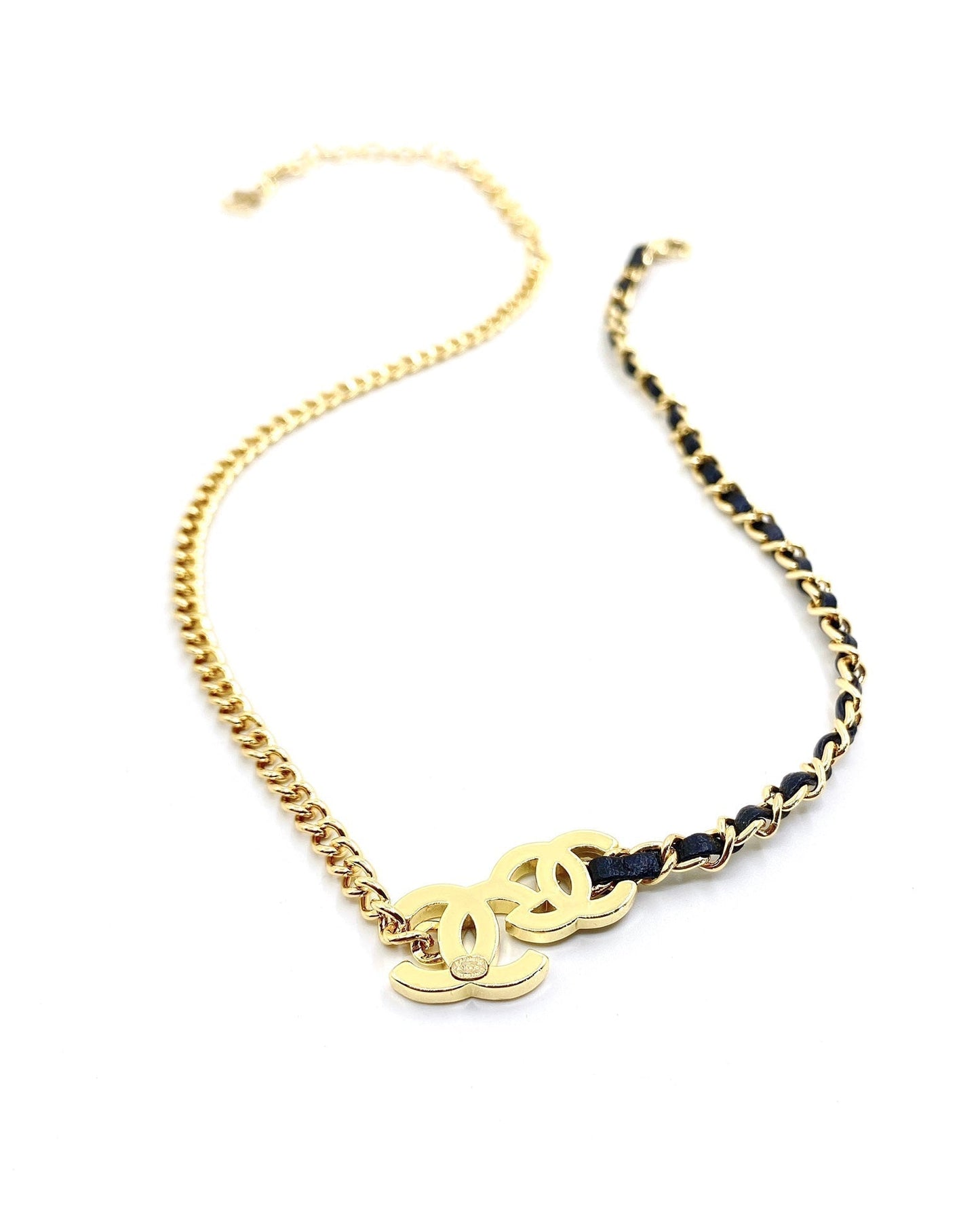 18K  Chanel Black & White Necklace