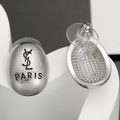 18K YSL Gold Earrings